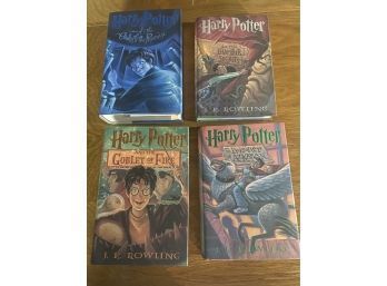 Set Of 4 Harry Potter Books