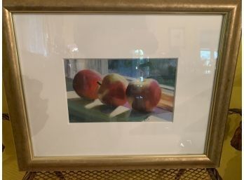 Three Apples By Carol Otto