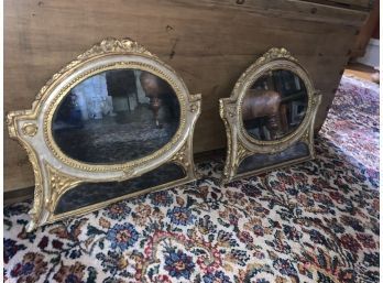 Pair Of Vintage Mirrors