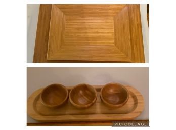 Pampered Chef Bamboo Items