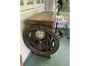 Vintage Industrial International Time Recording Co. Employee Time Clock