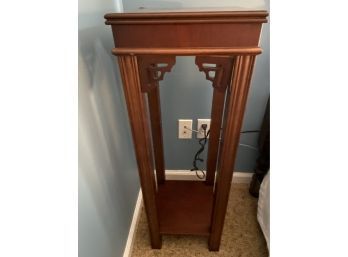 Wood Plant Stand Tall Table