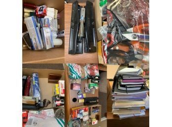 Very Large Lot Of Office Supplies