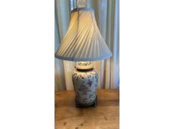 Floral Urn Style Lamp