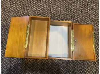 Levenger Wood Writing Box