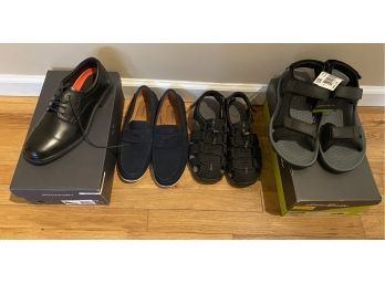 New Mens Shoes Size 9 (4 Pairs)