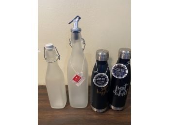 New Water Bottles, Cruets