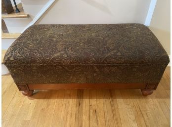 Paisley Upholstered Trunk