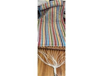 Pottery Barn Striped Hammock With Pillow