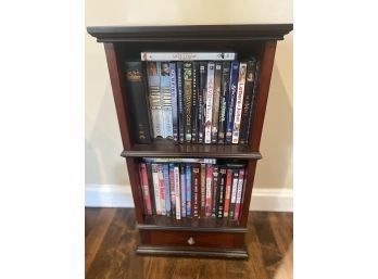 DVD Shelf With DVDs