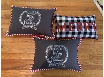Have Yourself A Merry Little Christmas Pillows (3)