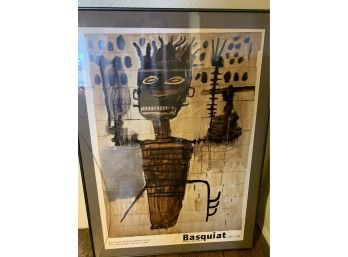 Jean Michel Basquiat Exhibit Poster