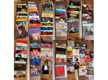 Vinyl LPs And 45s