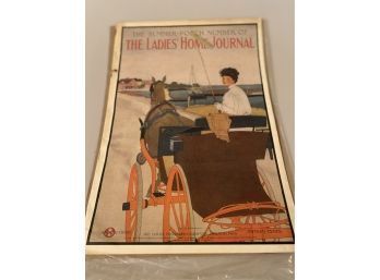 Ladies Home Journal Aug 1908 Cover Edward Penfield
