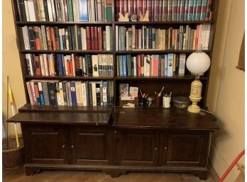 Large Wood Book Shelf