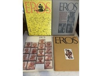Set Of 4 1962 Eros Books
