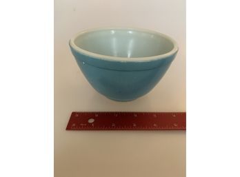Vintage Blue Pyrex Bowl