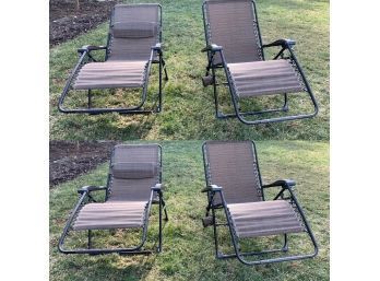 Four Lounge Chairs