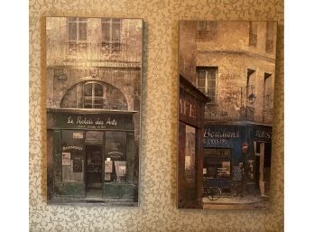 Pair Of French Pictures