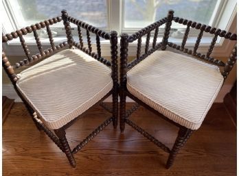 Pair Of Corner Chairs