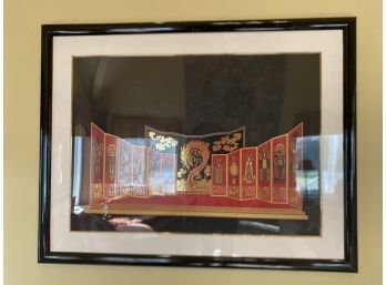 Numbered And Signed Framed Art Chinese Dragon