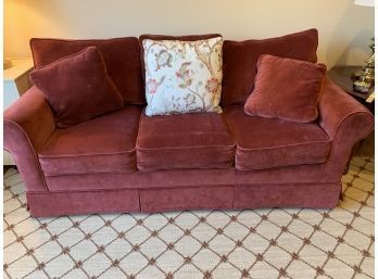 Cranberry Queen Sleeper Sofa