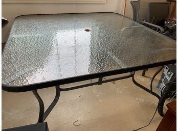 Glass Patio Table With 8 Chairs