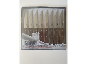 NIB Brooklyn Steel 8 Piece Knife Set
