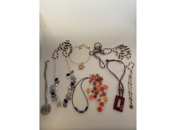 Colorful Necklace Collection