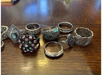 Assorted Rings Sizes 6-7