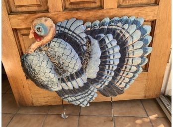 Metal Thanksgiving Turkey