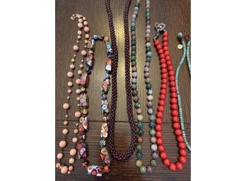 Lot Of Colorful Necklaces