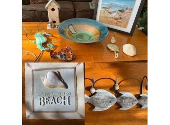 Reach For The Beach Assorted Collection Of Decor