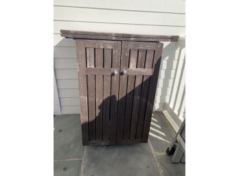 Outdoor Utility/gardening Cabinet