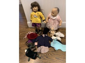 American Girl Doll And Bitty Baby, Accessories