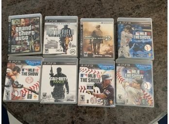 Lot Of 8 PS3 Games