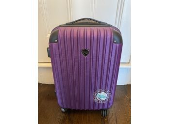 Hard Case Purple Spinner Carry On