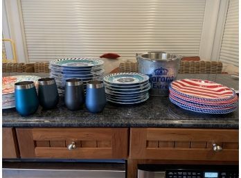 Lot Of Outdoor Serving Accessories