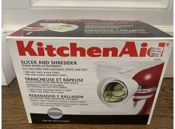 Kitchen Aid Slicer & Shredder Stand Mixer Attachment