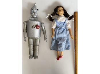 Wizard Of Oz Dorothy & Tin Man Dolls