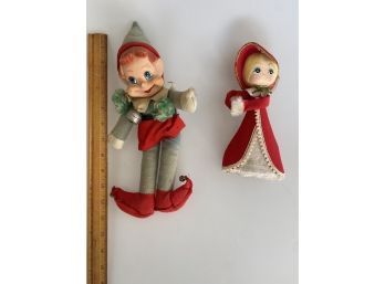 Vintage Christmas Dolls