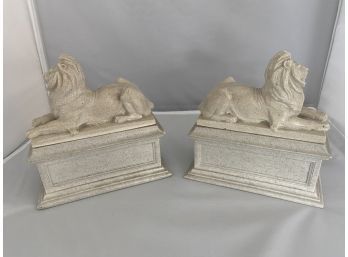 NY Public Library Lion Bookends
