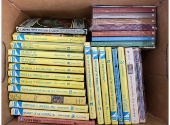 Box Of Nancy Drew & Narnia Books