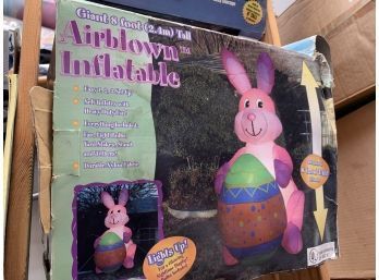 8ft Inflatable Easter Bunny