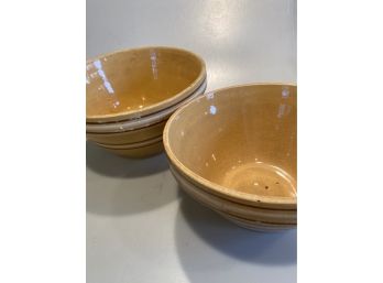 Yellow Ware Bowls