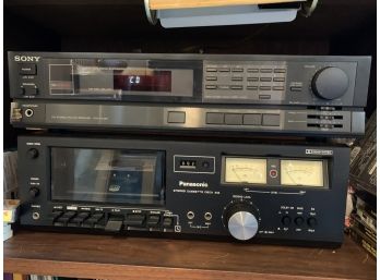 Sony / Panasonic Cassette And CD Players