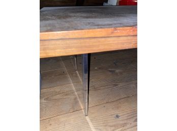 Coffee Table With Metal Hairpin Legs