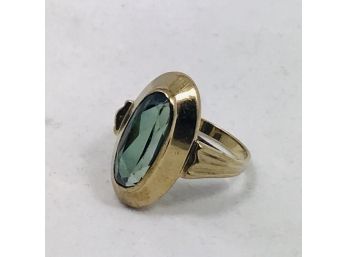 Vintage 9k Topaz Ring