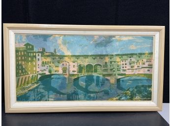 Vintage Serigraph By Freeman Worthley Edition Of 40