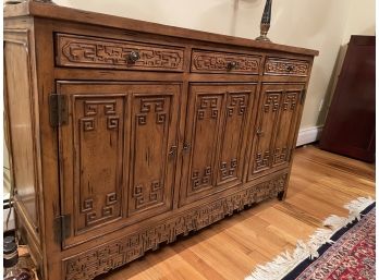 Carved  Chinese Buffet Server